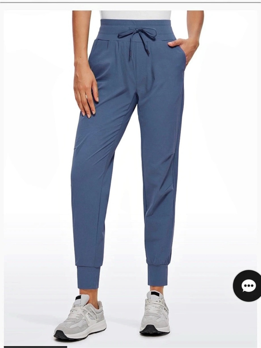 CRZ YOGA CASUAL JOGGER Pants in Navy Blue Size M NWT (Stock pic)